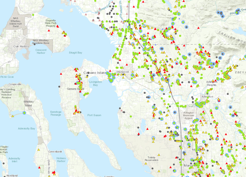 Fish barriers in the Stanwood Camano area